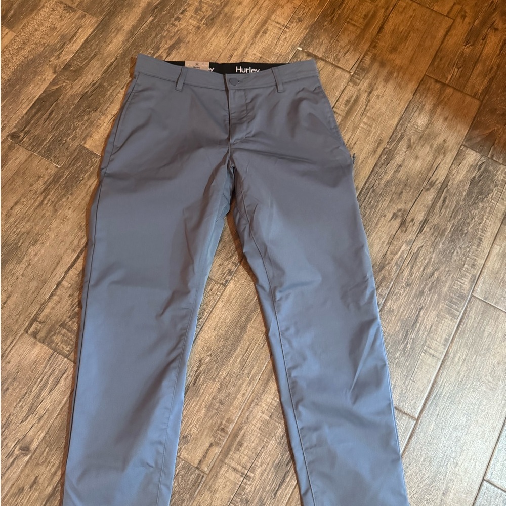 Hurley Blue Chinos Versatile Cotton Blend